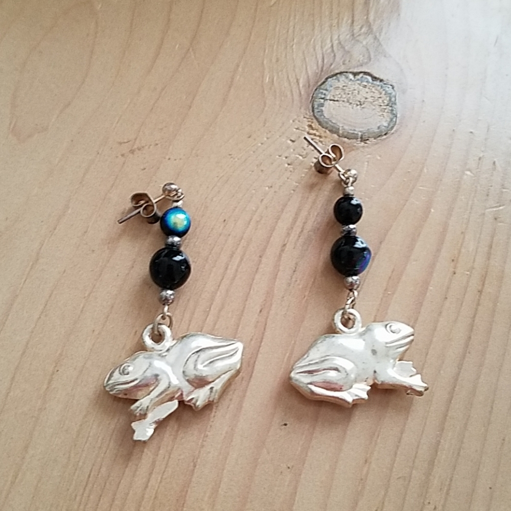 Fun Frog/Toad Post Earrings